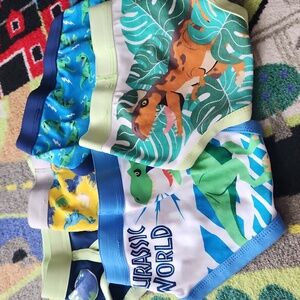 Jurassic World 6 Pack 2t Boys Underwear